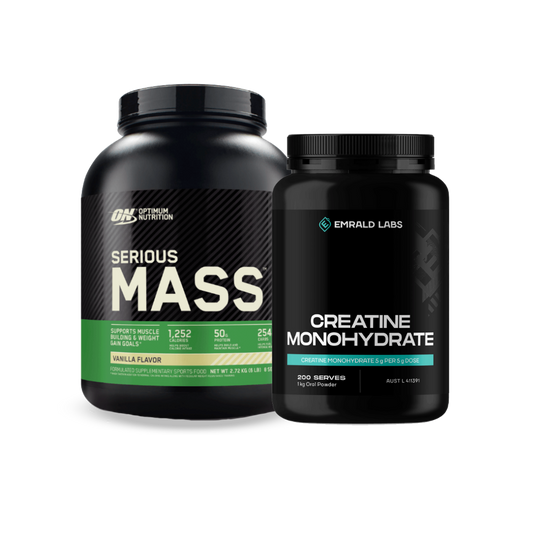 Serious Mass + Creatine Monohydrate