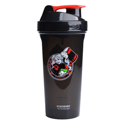Superhero Comics Shaker (1) & SMARTSHAKE-DC-COMICS-LITE-Shaker-800ml-HarleyQuinn