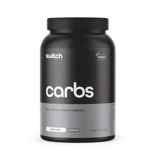 Carbs (100% Pure Carbohydrates) & SwitchNutrition-Essentials-Carbs-50srv