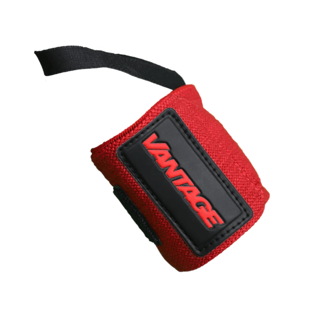 Wrist Wrap with Thumb Loop (1) & V-JOINT-SUPPORT-WRAP-THUMB-Red